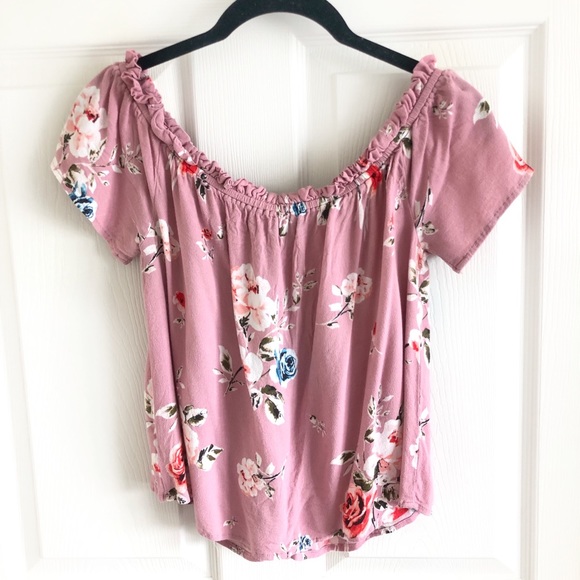🚫 SOLD Kendall x Kylie Pink  Floral Top - Picture 5 of 7